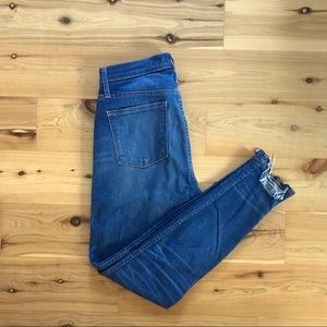 MADEWELL 10’ high rise skinny jean